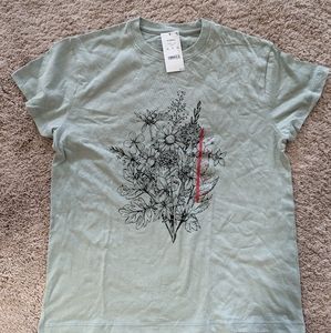 Green Graphic Tee
